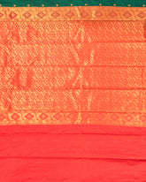 SC3091 - Satin Saree With Copper Butta